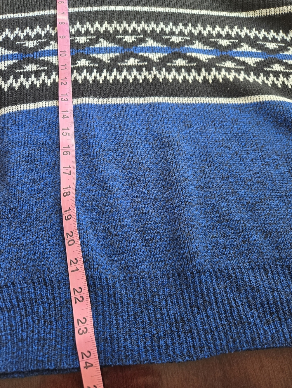 Vintage 80s Sweater Graphix Geometric Colorblock Knit Pullover Medium - Picture 6 of 10